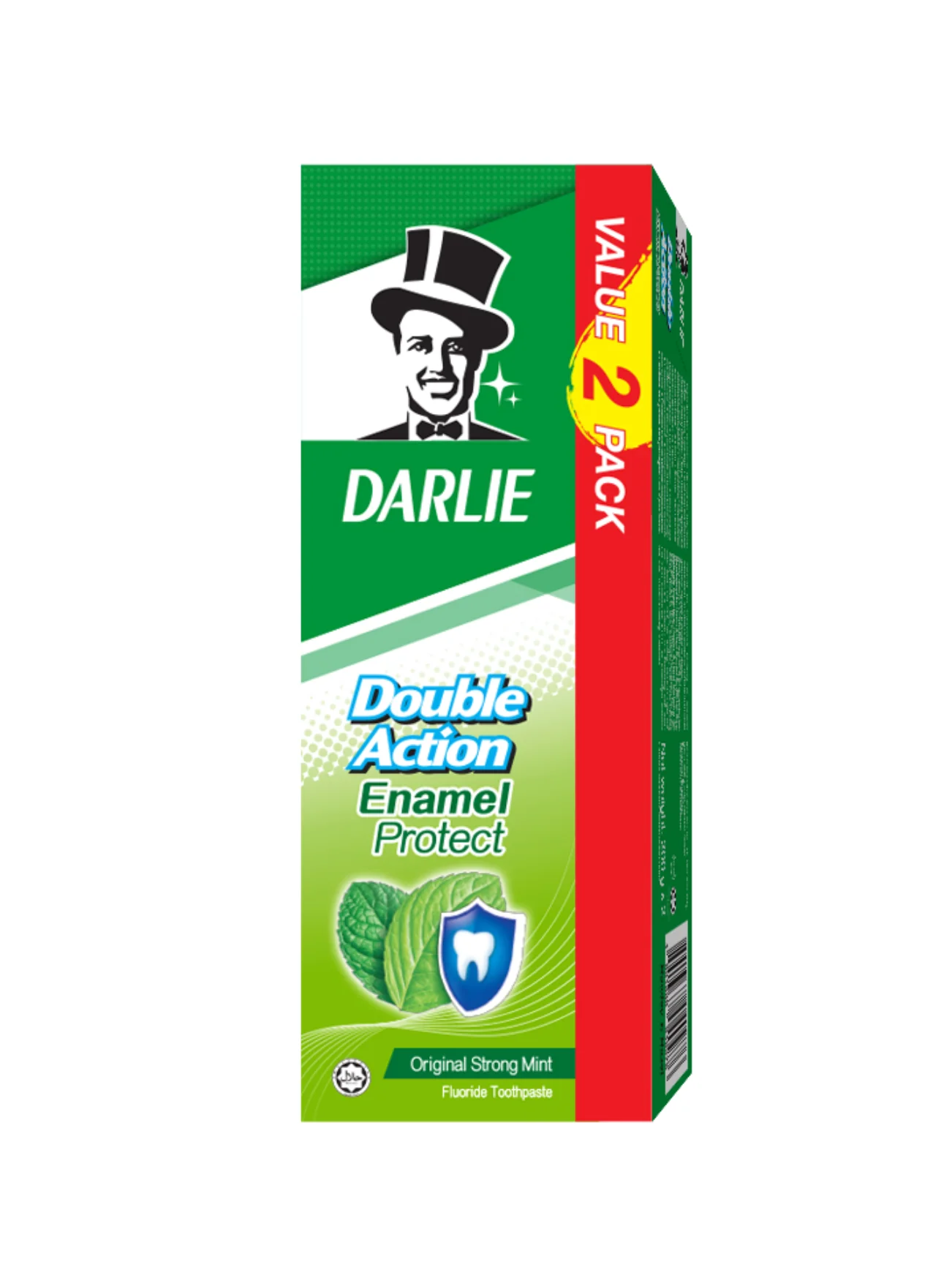 DARLIE DOUBLE ACTION TOOTHPASTE ORIGINAL 225GX2 - Image 3