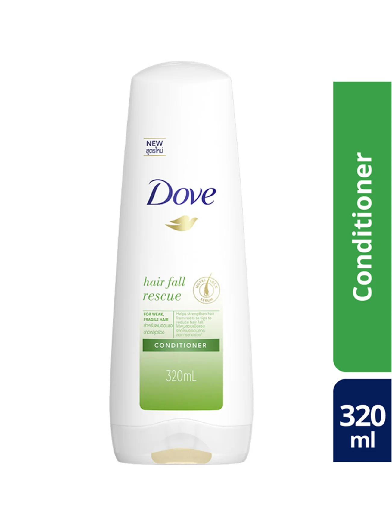 DOVE HAIR COND HAIR FALL RESCUE DLX 320ML - Image 3