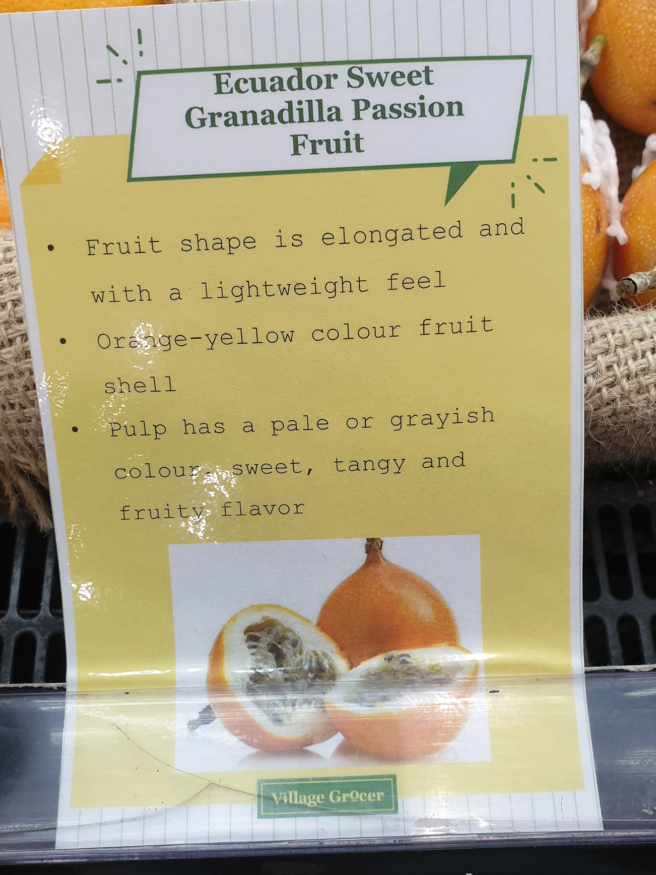 ECUADOR SWEET GRANADILLA PASSION FRUIT PC - Image 3