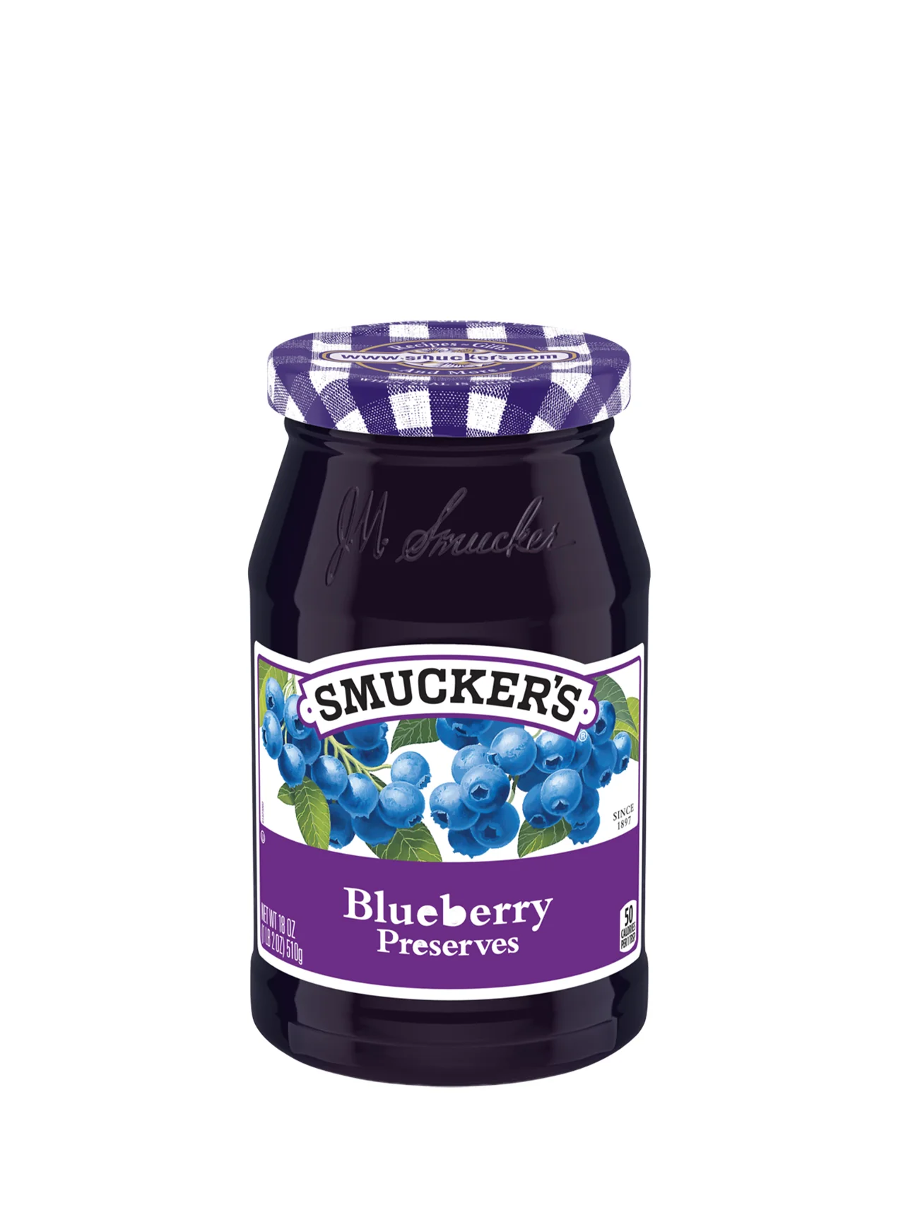 SMUCKERS BLUEBERRY PRESERVES JAM 12OZ - Image 3